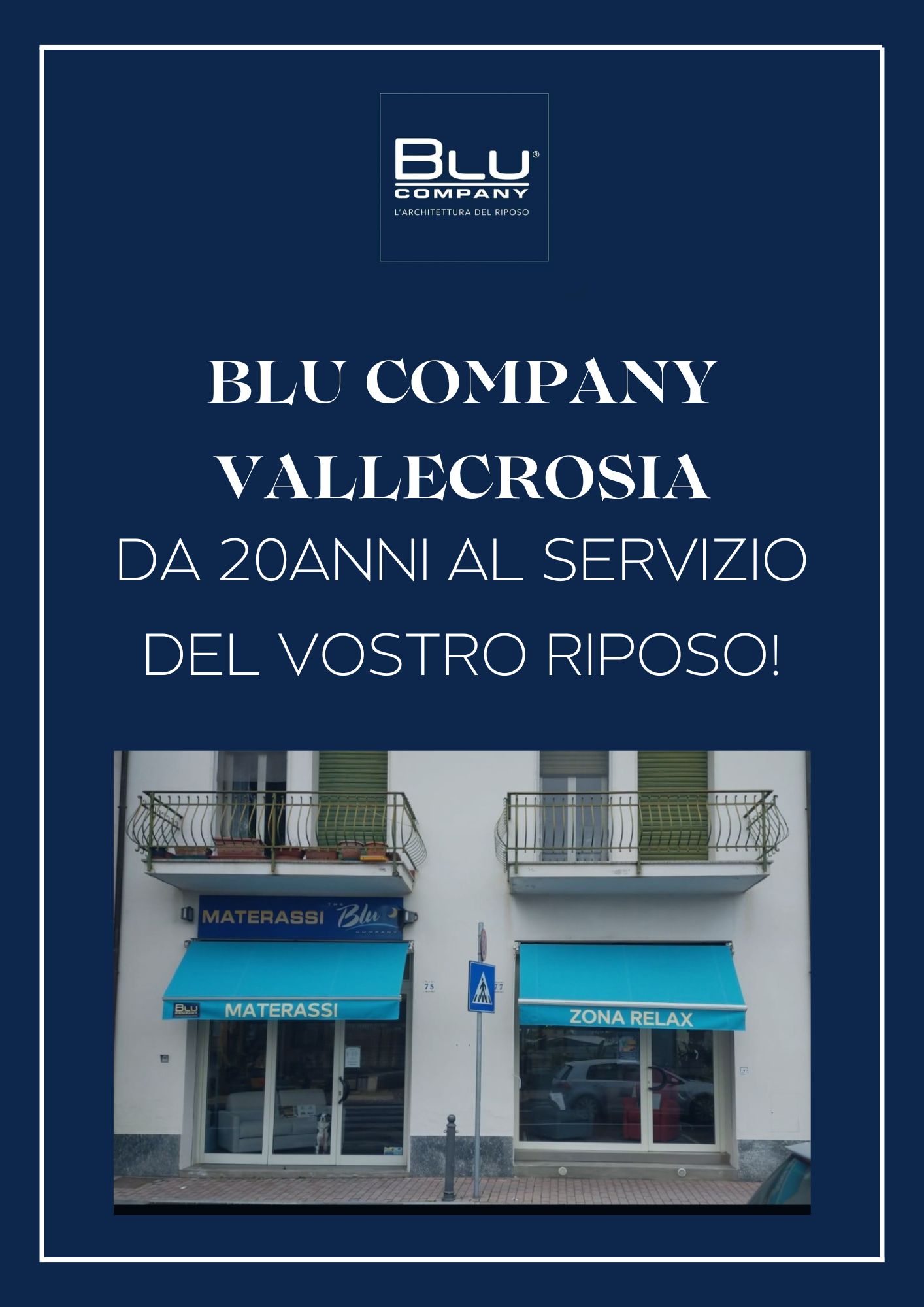 20anni dall'apertura del negozio 